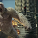 Dwayne Johnson's dismayed at a giant gorilla's rage in the <i>Rampage</i> trailer